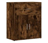 vidaXL Aparador de Madera de ingeniería Roble Ahumado 60x31x70 cm