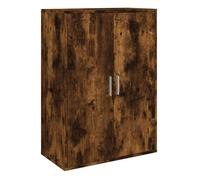 vidaXL Aparador, Alacena Alta con Almacenamiento, Armario Auxiliar de Buffet, Mueble para Salón Cocina Pasillo, Madera de Ingeniería Roble Ahumado