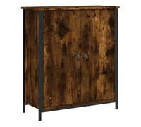 Vidaxl aparador de madera de ingeniería roble ahumado 70x30x80 cm