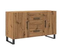 vidaXL Aparador de Madera de ingeniería Roble Artisan 100x36x60 cm, Armario de almacenaje, Mueble aparador, Mueble de almacenaje de Cocina, bufé