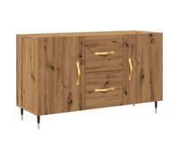 Vidaxl aparador de madera de ingeniería roble artisan 100x36x60 cm