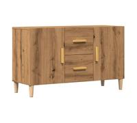 Vidaxl aparador de madera de ingeniería roble artisan 100x36x60 cm