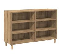 vidaXL Aparador de Madera de ingeniería Roble Artisan 103,5x35x70 cm, Armario, Armario de Almacenamiento, aparador de salón, Armario aparador