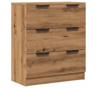 vidaXL Aparador de Madera de ingeniería Roble Artisan 60x30x70 cm