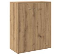 vidaXL Aparador de Madera de ingeniería Roble Artisan 60x30x75 cm, Armario, Armario de Almacenamiento, Armario Auxiliar, Armario aparador