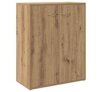 vidaXL Aparador de Madera de ingeniería Roble Artisan 60x30x75 cm, Armario, Armario de Almacenamiento, Armario Auxiliar, Armario aparador