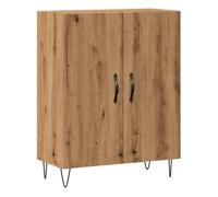 Vidaxl aparador de madera de ingeniería roble artisan 69,5x34x90 cm