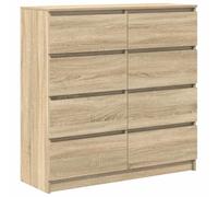 vidaXL Aparador de Madera de ingeniería Roble Sonoma 100x35x99 cm, Armario de Almacenamiento, Mueble aparador, Mueble de Pasillo, Buffet