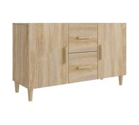 Vidaxl aparador de madera de ingeniería roble sonoma 100x36x60 cm