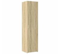 vidaXL Aparador de Madera de ingeniería Roble Sonoma 45x42,5x185 cm, aparador, Armario de Almacenamiento, Mueble Auxiliar, Armario, Armario Auxiliar