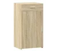 Vidaxl aparador de madera de ingeniería roble sonoma 50x42,5x93 cm