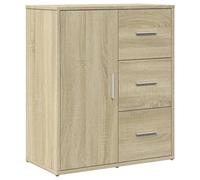 Vidaxl aparador de madera de ingeniería roble sonoma 60x31x70 cm