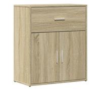 Vidaxl aparador de madera de ingeniería roble sonoma 60x31x70 cm