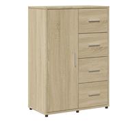 Vidaxl aparador de madera de ingeniería roble sonoma 60x31x84 cm