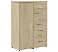 Vidaxl aparador de madera de ingeniería roble sonoma 60x31x84 cm