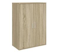 Vidaxl aparador de madera de ingeniería roble sonoma 60x31x84 cm