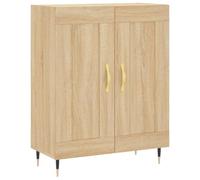 vidaXL Aparador de Madera de ingeniería Roble Sonoma 69,5x34x90 cm, Armario, Armario de almacenaje, aparador de Sala de Estar, Armario aparador