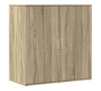 Vidaxl aparador de madera de ingeniería roble sonoma 79x38x80 cm