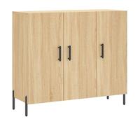vidaXL Aparador de Madera de ingeniería Roble Sonoma 90x34x80 cm
