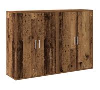 vidaXL Aparador de Madera Vieja 120 x 31 x 84 cm - Almacenamiento Amplio con un diseño Moderno Comedor y Requiere Montaje por Dos Personas. Necesitarás un Destornillador. Ideal como