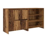vidaXL Aparador de Madera Vieja 70 x 41 x 75 cm Marrón, Amplio Espacio para Guardar Cosas. Tiene un Acabado Mate, Patas cuadradas y una Puerta con bisagra. Su diseño es práctico y es fácil de Montar.