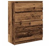 vidaXL Aparador de Madera Vieja 80x35x99 cm Madera de ingeniería, Armario de Almacenamiento, Mueble aparador, Mueble de Pasillo, Buffet