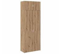 vidaXL Aparador de Roble Hecho a Mano de - Este aparador de Madera ingenierizada Mide 40 x 30 cm Guardar Cosas en casa y en el jardín. También Queda Bien con Bancos, taburetes y otoman