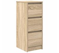 vidaXL Aparador de Roble Sonoma 29,5x34x76 cm Madera de ingeniería