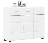 vidaXL Aparador con Estante 88,5 x 30,5 x 73 cm Madera de ingeniería, Armario Moderno y Amplio, Ideal para Almacenamiento, diseño Rectangular, Mueble Duradero para el salón