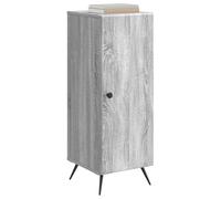 vidaXL Aparador Gris Sonoma 33 x 34,5 x 90 cm Madera de Ingeniería, Soluciones de Almacenamiento amplias, Buffet Rectangular, Mueble de gabinete versátil para Comedor para áreas de Vida mejoradas