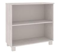 Vidaxl aparador hamar madera maciza de pino blanca 85x35x80 cm