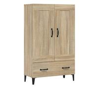 vidaXL Aparador Madera contrachapada Color Roble Sonoma 70x31x115 cm