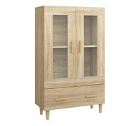 Vidaxl aparador madera contrachapada color roble sonoma 70x31x115 cm