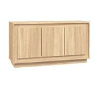 vidaXL Aparador Madera contrachapada Roble Sonoma 102x35x55 cm