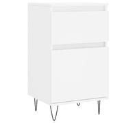 vidaXL Aparador Madera de ingeniería Blanco 40x35x70 cm