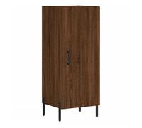 Vidaxl aparador madera de ingeniería marrón roble 34,5x34x90 cm