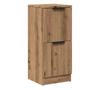 Vidaxl aparador madera de ingeniería roble artisian 30x30x70 cm