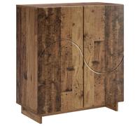 vidaXL Aparador Madera Envejecida 67 x 34,5 x 75 cm