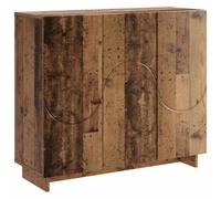 vidaXL Aparador Madera Envejecida 85,5 x 31 x 75 cm