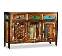 vidaXL Aparador Vintage Mueble Alacena Madera Maciza Reciclada 120x35x76 cm
