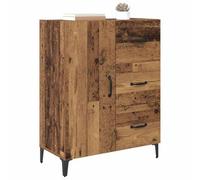 vidaXL Aparador Madera Vieja 69,5 x 34 x 90 cm Madera de ingeniería, Moderno aparador Rectangular, Mueble de Almacenamiento para Comedor, Organizador Funcional en Madera