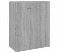 vidaXL Aparador Mueble Salón Sala Estar Almacenaje Armarios Flotante Dormitorio Casa Entrada Estante Cajón Madera Contrachapada Gris Sonoma