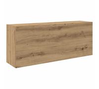 vidaXL Aparador pared baño Roble Ingeniería, Armario de Almacenamiento para Baño 100x25x40 cm