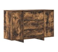 vidaXL Aparador Roble Ahumado 120x41x75 cm Madera Ingenierizada