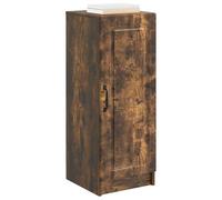 vidaXL Aparador Roble Ahumado 33 x 34,5 x 87 cm Madera de Ingeniería