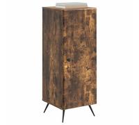 vidaXL Aparador Roble Ahumado 33 x 34,5 x 90 cm Madera de Ingeniería, Soluciones de Almacenamiento amplias, Buffet Rectangular, Mueble de gabinete versátil para Comedor para áreas de Vida mejoradas