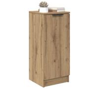 vidaXL Aparador Roble Artesanal 30 x 30 x 70 cm Madera de ingeniería, Armario Moderno para Sala, Mueble Rectangular con Mucho Espacio, Muebles Minimalistas para organizar tu hogar