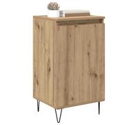 vidaXL Aparador Roble Artesanal 40 x 35 x 70 cm Madera de ingeniería, Sala de Estar Moderna, Aparador Rectangular, Solución de Almacenamiento útil, Mueble de Madera para Interiores
