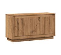 Vidaxl aparador roble artisan 102x35x55 cm madera de ingeniería