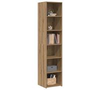 vidaXL Aparador Roble Artisan 40 x 41 x 185 cm Madera de ingeniería